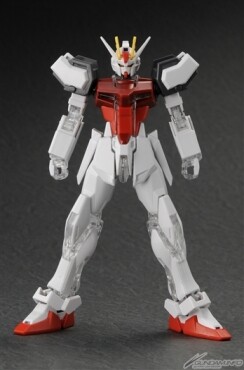 GAT-X105 Strike Gundam, GAT-X105+AQM/E-X01 Aile Strike Gundam (HG Weapon & Joint Parts Special Color), Gundam Build Fighters, Bandai, Dengeki, Hobby Japan, Model Kit, 1/144